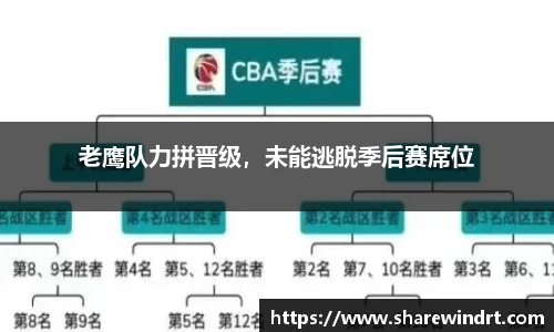 老鹰队力拼晋级，未能逃脱季后赛席位